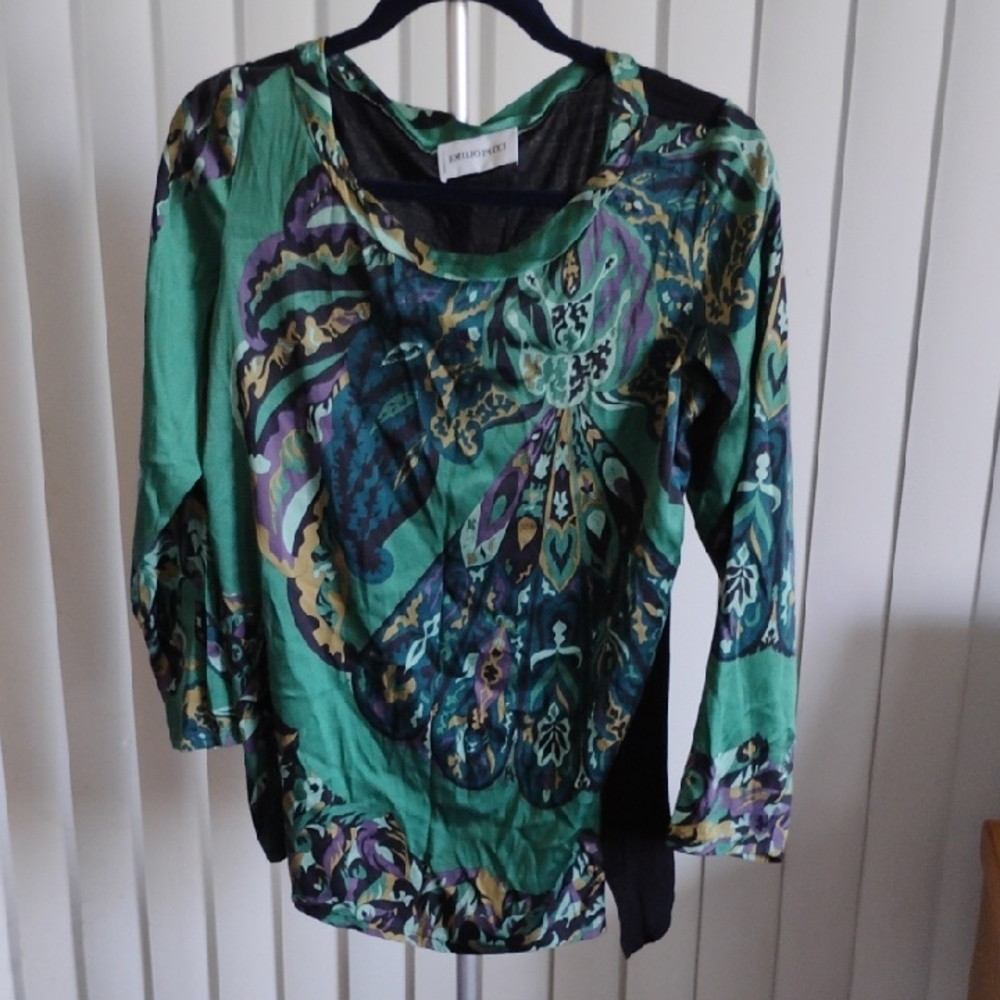 EmilioPucci Multicolor Patterned Blouse